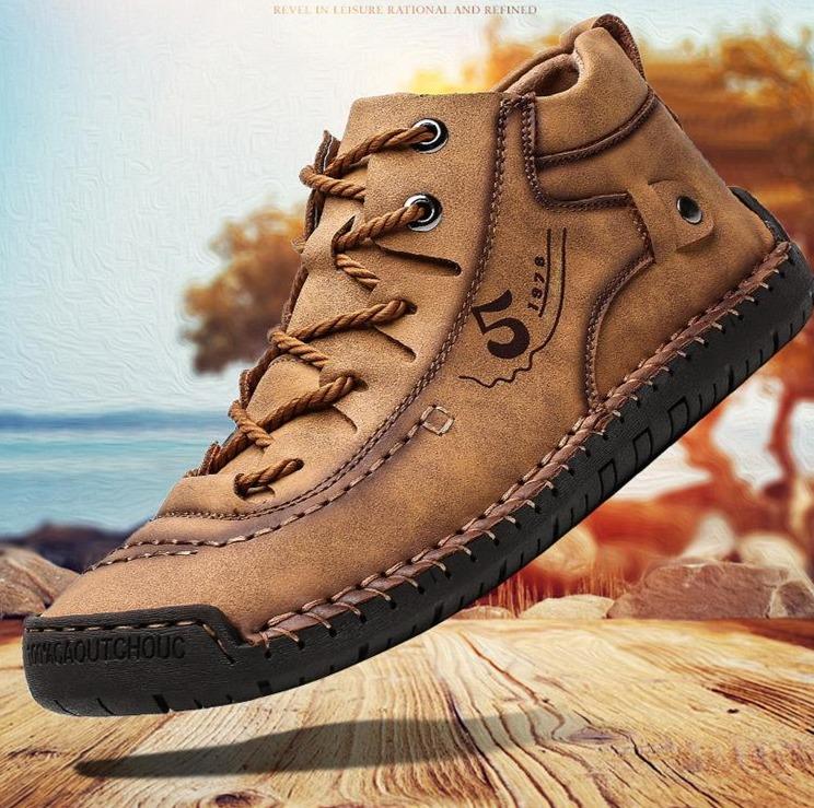 Morpion™ Vintage Leather Boots - MakenShop