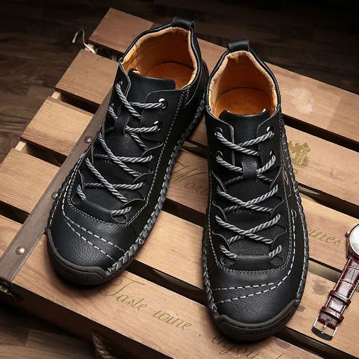 Morpion™ Vintage Leather Boots - MakenShop