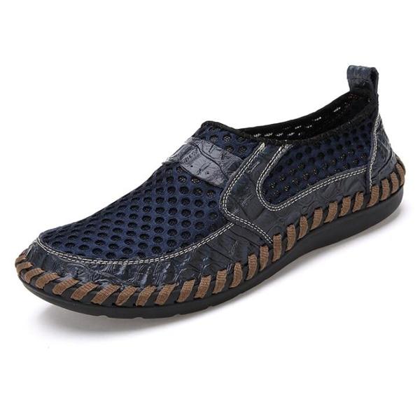 Genuine Leather Summer Casual Men Sandals Lazy Style - MakenShop