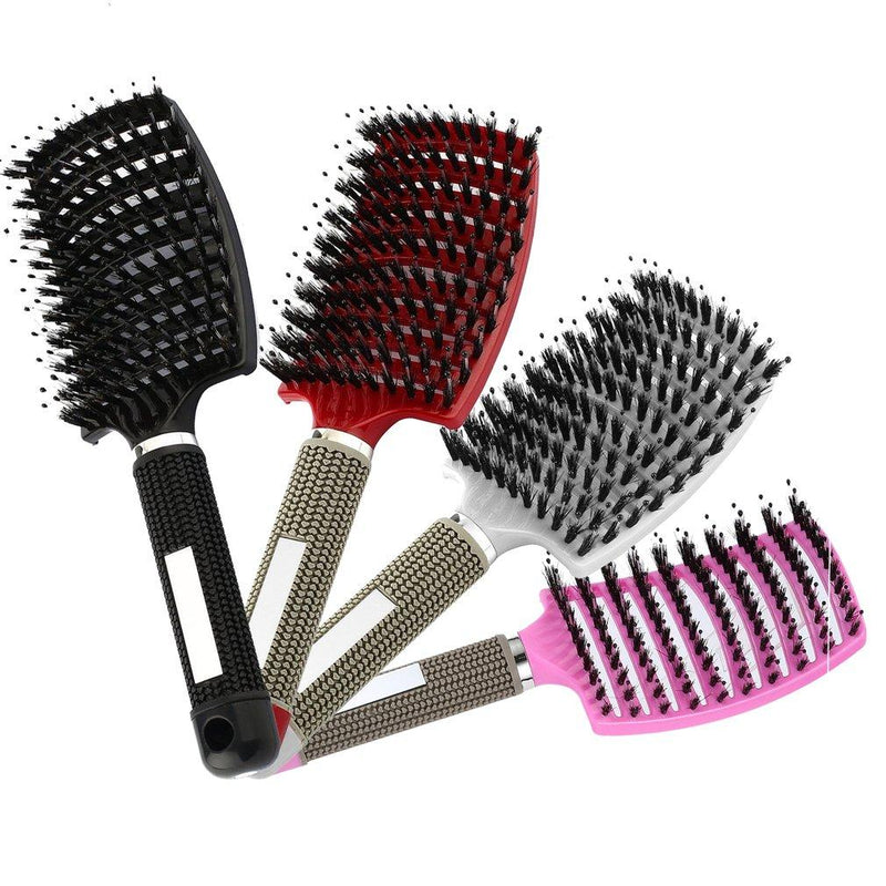 Detangler Bristle Nylon Hairbrush - MakenShop