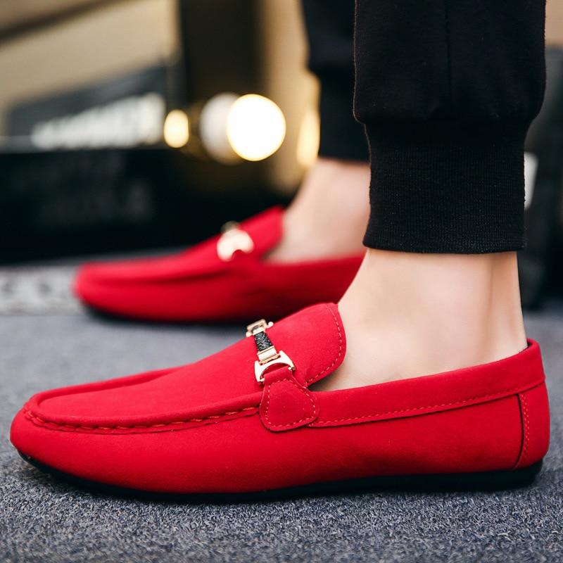 Men Casual Shoes/Fashion Peas Driving Male Adult Lazy Men Slip on Loafers - MakenShop