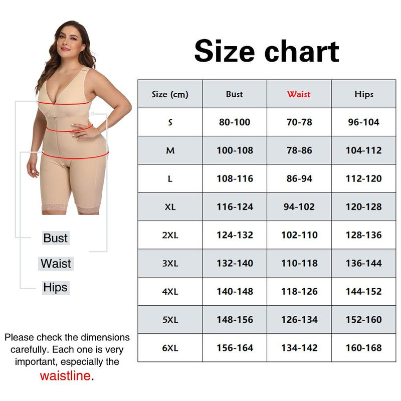 Full Bodysuit Plus Size Shapewear - MakenShop