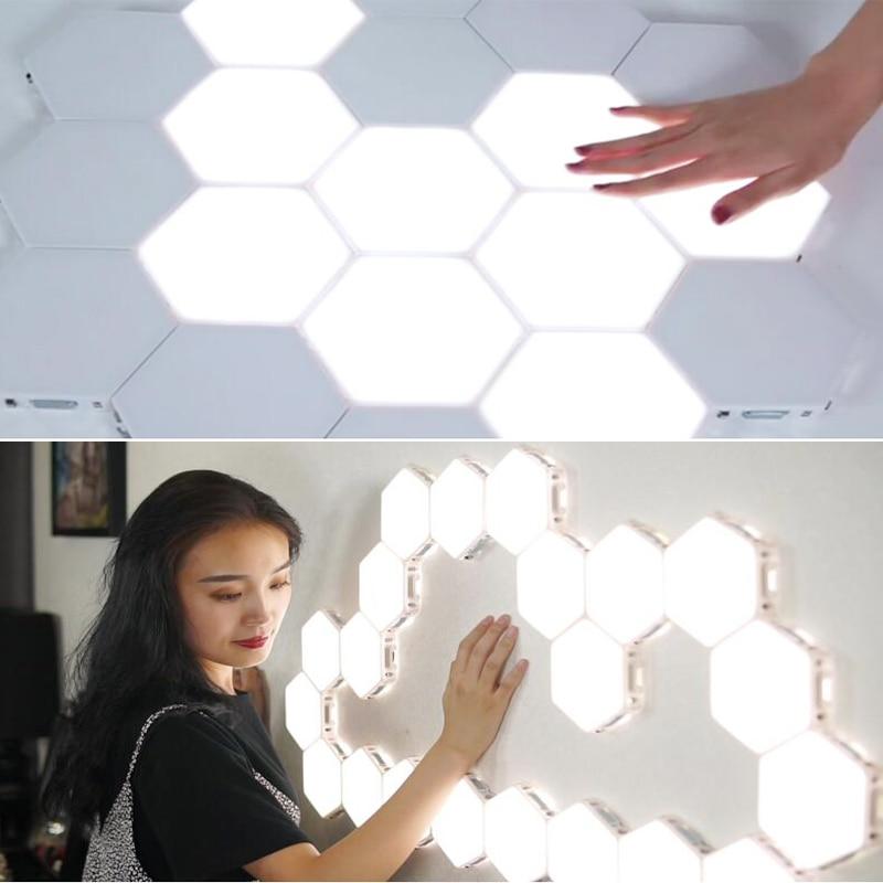 DIYDecor LED Honeycomb Touch Wall Light - MakenShop