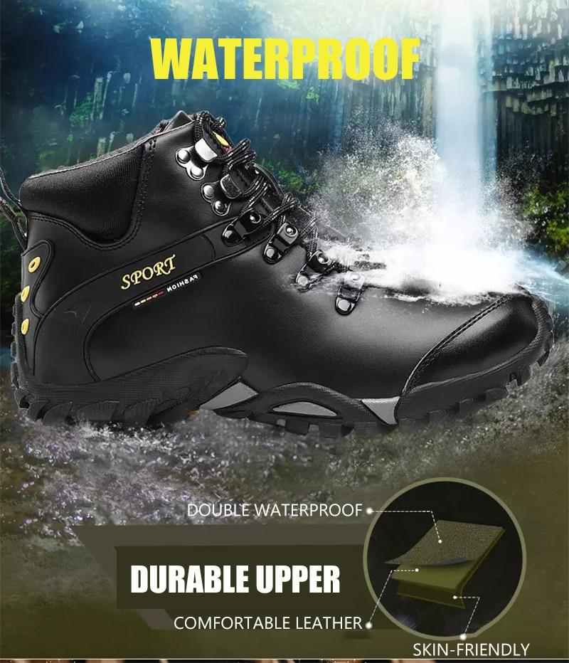 Tactical Winter Warm Hiking Climbing Hunting Waterproof Boots - MakenShop