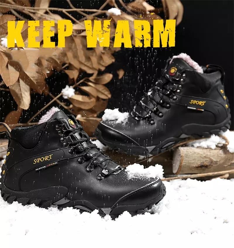 Tactical Winter Warm Hiking Climbing Hunting Waterproof Boots - MakenShop