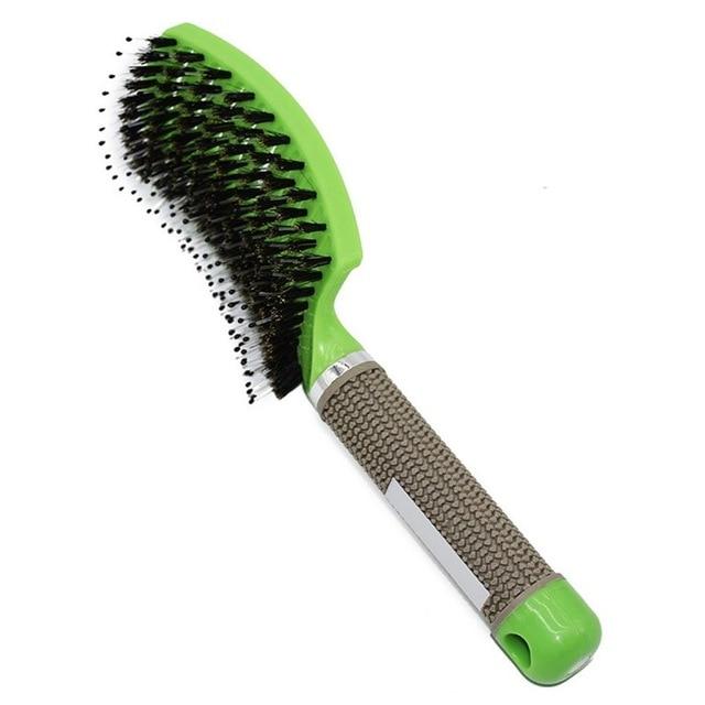 Detangler Bristle Nylon Hairbrush - MakenShop