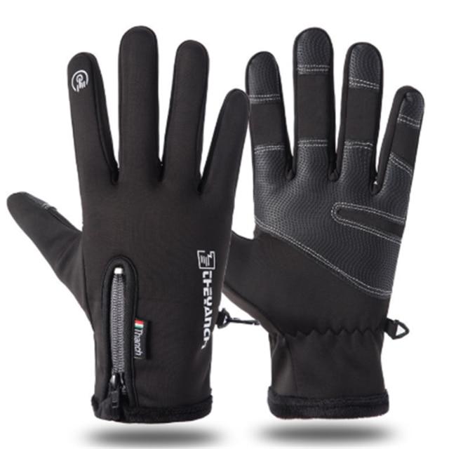 Unisex Warm Waterproof TouchScreen Sports Winter Gloves - MakenShop