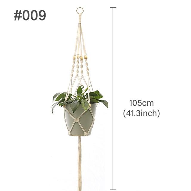 Handmade Macrame Plant Hanger Flower Pot - MakenShop